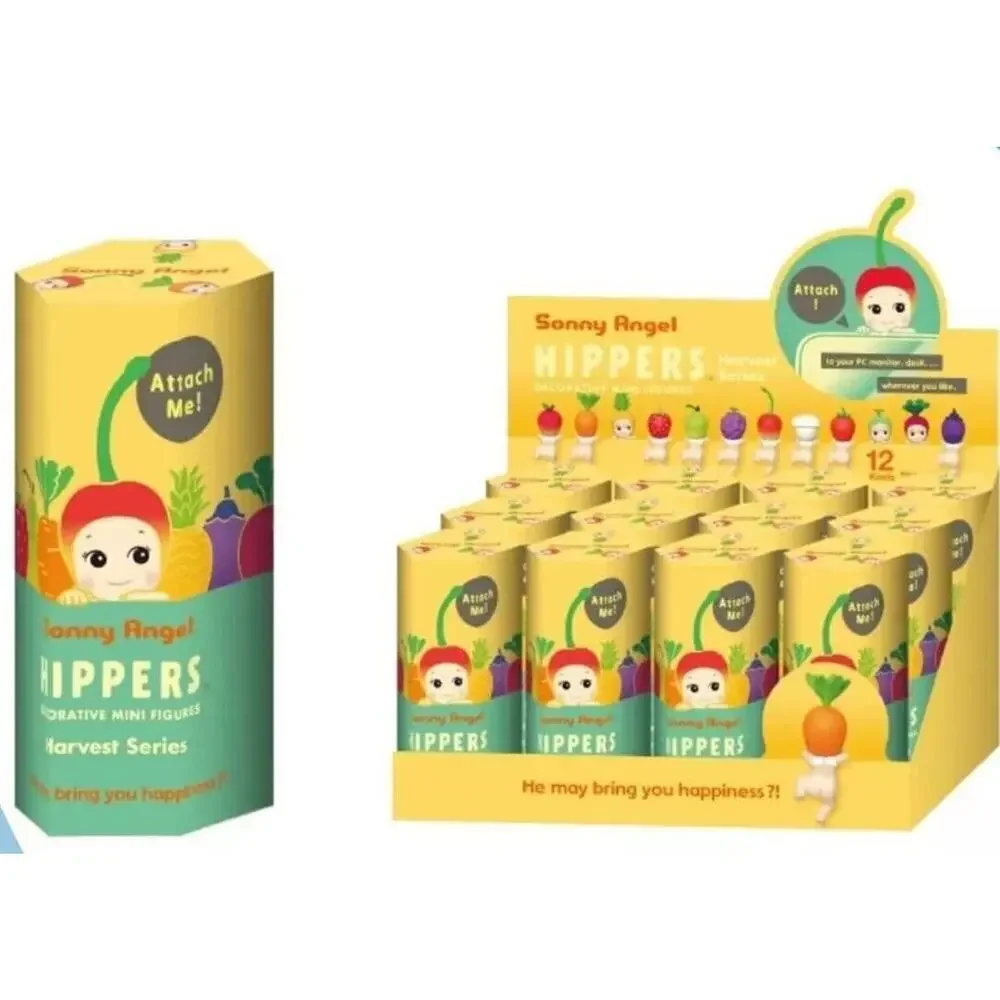 Sonny Angel Hippers Eggplant Harvest series Mini Figure Fruit Vegetable Attach